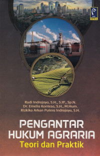 Pengantar Hukum Agraria Teori dan Praktik