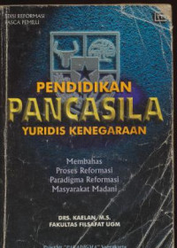Image of Pendidikan Pancasila Yuridis Kenegaraan
