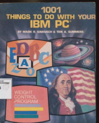 Image of 1001 Things To Do With Your IBM PC