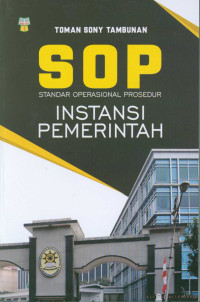 Image of SOP (standar operasional prosedur) instansi pemerintah