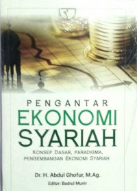 Image of Pengantar ekonomi syariah