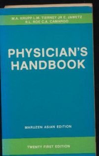 Image of Physicians Handbook