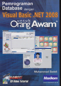 Pemograman Database dengan Visual Basic .NET 2008 untuk Orang Awam