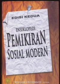 Image of Ensiklopedi Pemikiran Sosial Modern