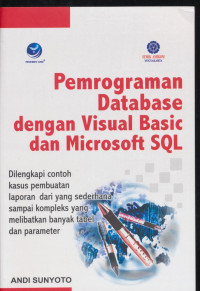 Image of Pemrograman Database dengan Visual Basic dan Microsoft SQL