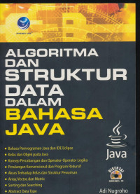 Image of Algoritma dan Stuktur Data Dalam Bahasa Java