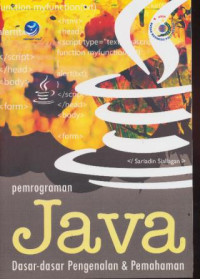 Image of Pemrograman Java : Dasar-dasar Pengenalan & Pemahaman