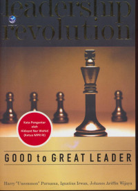 Leadership Revolution Good to Great Leader