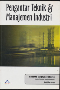 Image of Pengantar Teknik & Manajemen Industri