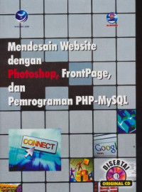 Image of Mendesain Website dengan Photoshop, FrontPage, dan pemrograman PHP-MySql