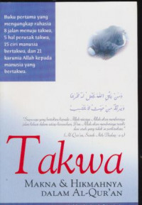 Image of Takwa Makna & Hikmahnya dalam Al-Quran