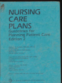 Nursing Care Plans : Guidelines for Planning Patient Care Chapter 16