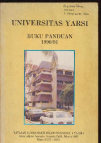Image of Universitas Yarsi : Buku Panduan